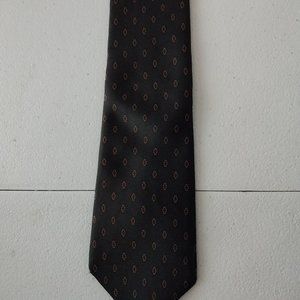 Calvin Klein Brown Patterned Necktie
